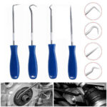 4pcs Car Pick&Hook Set O Ring Oil Seal Gasket Puller Remover Craft Hand Tool AU