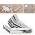 16 BladesStainless Feeler Gauge Metric Gap Filler 0.05 To 1 mm Thickness Curved