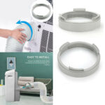 Exhaust Duct Interface For Air Conditioner Exhaust Hose Tube Connector Portable