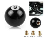 Universal Manual Car Gear Stick Shift Knob Billiard Ball Shifter Lever Cover AU