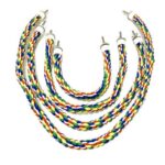 105 Pet Colorful Parrot Bird Rope Perches Cage Comfy Perch Bungees for Birds Toy - Image 6