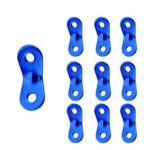 10/20Alloy Camping Tent Awning Cord Rope Fastener Guy Line Tensioner Hook Hanger - Image 6