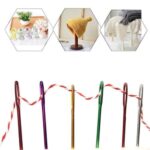 10xBent Blunt Darning Needle Set Aluminum Large Eye Bodkin Crochet Yarn Knitting - Image 3