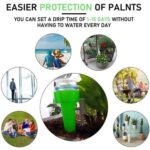 12x Watering Spike Plant Water Bottle Self Automatic Drip Irrigation Cone Garden - Image 7