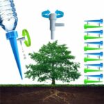 12x Watering Spike Plant Water Bottle Self Automatic Drip Irrigation Cone Garden - Image 5