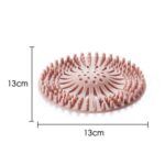 2PCS Bathroom Drain Hair Catcher Bath Stopper Sink Strainer Filter Shower Covers - Image 2