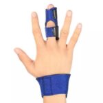 2PCS Trigger Finger Splint Brace Immobilizer Thumb Adjustable Wrist Support - Image 3