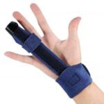 2PCS Trigger Finger Splint Brace Immobilizer Thumb Adjustable Wrist Support - Image 5