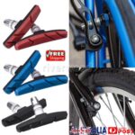 2/4PCS Mountain Bike BMX V Brake Blocks Bicycle Break Pad Shoes 3 Colours - Image 2
