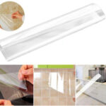 Transparent Waterproof Oil Proof Wall Sticker Self Adhesive Kitchen Home Decor