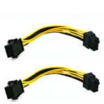 6-pin to 8-pin PCI Express Power Converter Cable for GPU Video Card PCIE PCI-E