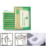 Toilet Seat Covers Paper Travel Biodegradable Disposable Sanitary Flushable AU