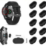 10X Charging Port Plugs Anti-Dust Dustproof Cover Cap For Garmin Fenix 5/6S/6/6X
