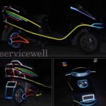 8 M Reflective Tape Adhesive Sticker Strip Glow in the Dark Bike Car Truck Decal - Image 4