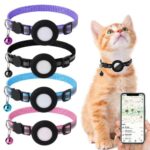 Adjustable Cat Collar Reflective Small Pet Cat Collar Strap for Apple Air Tag AU - Image 7