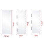 Cake Decorating Comb Pastry Icing Smoother Scraper Edge Frosting Spatulas Tool - Image 3