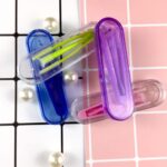 Contact Lens Tweezers Stick Inserter Remover Tool Kit Tip Storage Case Box Sets - Image 4
