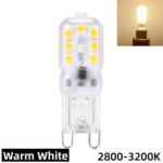 G9 LED 3W Capsule Light Bulb Replace Halogen Lamps 220-240V 6000K 3200K White - Image 3