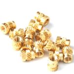 M3 Copper Threaded Insert Nuts Round Knurl Thread Screw Tone In Stock 100pcs - Image 4