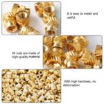 M3 Copper Threaded Insert Nuts Round Knurl Thread Screw Tone In Stock 100pcs - Image 5