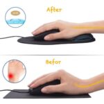Non Slip Ergonomic Comfort Mouse Pad Mice Mat Wrist Support For Laptop PC - Image 2
