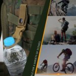 Nylon Belt Clip Tactical Water Bottle Holder Molle Webbing Strap Buckle Hook AU - Image 4