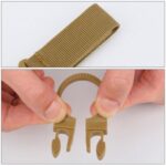 Nylon Belt Clip Tactical Water Bottle Holder Molle Webbing Strap Buckle Hook AU - Image 6