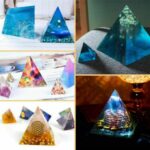 Pyramid Silicone Mold Epoxy Resin Jewelry Making Candle Mould Pendant Craft DIY - Image 4