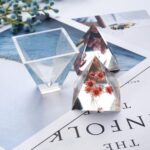 Pyramid Silicone Mold Epoxy Resin Jewelry Making Candle Mould Pendant Craft DIY - Image 6