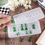 Silicone International Chess Board Mold Resin Chessboard Epoxy Casting Moulds - Image 3