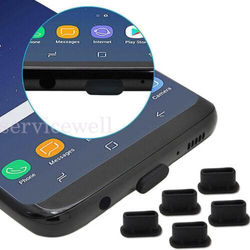 Silicone Type-C Dust Plug Phone USB C Charging Port Protector Charger Cover Caps - Image 2
