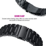 Stainless Steel Watch Strap Bracelet Metal Wrist Band For Fitbit Versa 3/Sense - Image 2