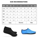 Unisex Water Shoes Slip On Aqua Socks Swim Surf Diving Yoga Exercise Reef Shoes - Image 5