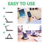 Universal Desk Stand for Mobile Phone Tablet Holder Adjustable Foldable Portable - Image 6