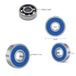 10PCS 9 Bearings Scooter Wheel Bearings / Skateboard / Roller Blade Bearings - Image 2