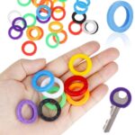10~50pcs Key Caps Tags Label ID Silicone Coding Colour Key Identifier Cover Bulk - Image 2