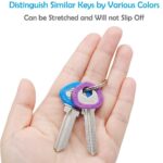 10~50pcs Key Caps Tags Label ID Silicone Coding Colour Key Identifier Cover Bulk - Image 3