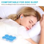 12PCS Reusable Soft Sleeping Ear Plugs Snoring Sleep Noise Cancelling Earplugs - Image 7