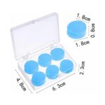 12PCS Reusable Soft Sleeping Ear Plugs Snoring Sleep Noise Cancelling Earplugs - Image 3