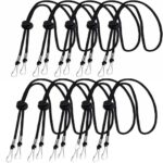 1-10 Hat Clips Cap Retainer Chin Strap Fishing Travel Large Brim Hat Cord Keeper - Image 6