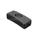 1-10x 12V INLINE CABLE ON-OFF ROCKER SWITCH BLACK lamp spot light inline caravan - Image 2