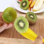 1~10x Fruit Kiwi Dig Spoon Peeler Scoop Plastic Fruit Knife Slicer Peeler Cutter - Image 5