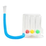 1/2pcs Deep Breathing Lung Exerciser 3 Ball Meter Spirometer Trainer Safe Breath - Image 3
