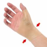1/2x Gloves Gel Thumb Hand Wrist Support Arthritis Compression Brace Pain Relief - Image 2