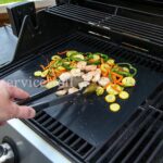 1/3/6 BBQ Grill Mat Reusable Sheet Resistant Non-Stick Barbecue Bake Meat - Image 3