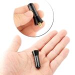 1.3 Black Carbon Fiber Screw Short Antenna Car AM/FM Radio SignalAerialMast - Image 5
