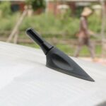 1.3 Black Carbon Fiber Screw Short Antenna Car AM/FM Radio SignalAerialMast - Image 4