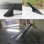 1.3 Black Carbon Fiber Screw Short Antenna Car AM/FM Radio SignalAerialMast - Image 6