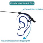 2~10 Pairs Silicone Glasses Temple Hook Tip Eyeglasses Ear Grip Anti Slip Holder - Image 4