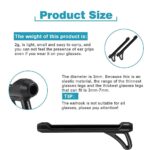 2~10 Pairs Silicone Glasses Temple Hook Tip Eyeglasses Ear Grip Anti Slip Holder - Image 7